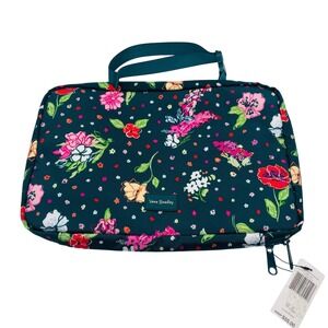 NWT Vera Bradley ReActive Seat Organizer Hope Blooms Teal Floral Travel Case